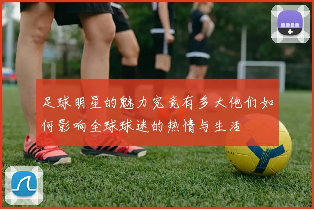 足球明星的魅力究竟有多大他们如何影响全球球迷的热情与生活