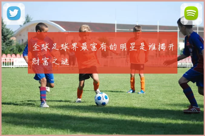 全球足球界最富有的明星是谁揭开财富之谜